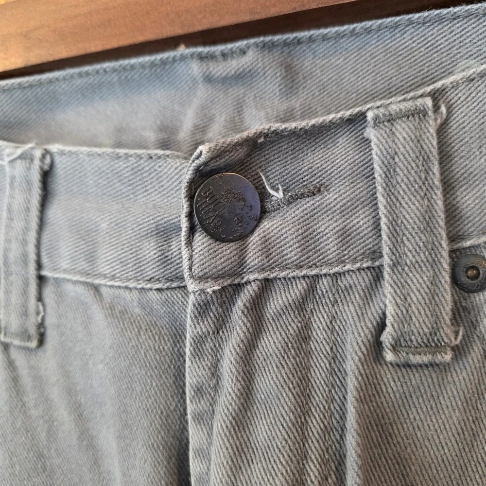 Bullhead Gravels‎ Jeans Mens 31x32 Grey Excellent Straight Leg 100% Cotton Denim